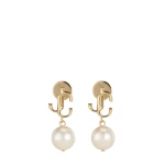 Metallic Jimmy Choo JC Pearl Earring | Earrings