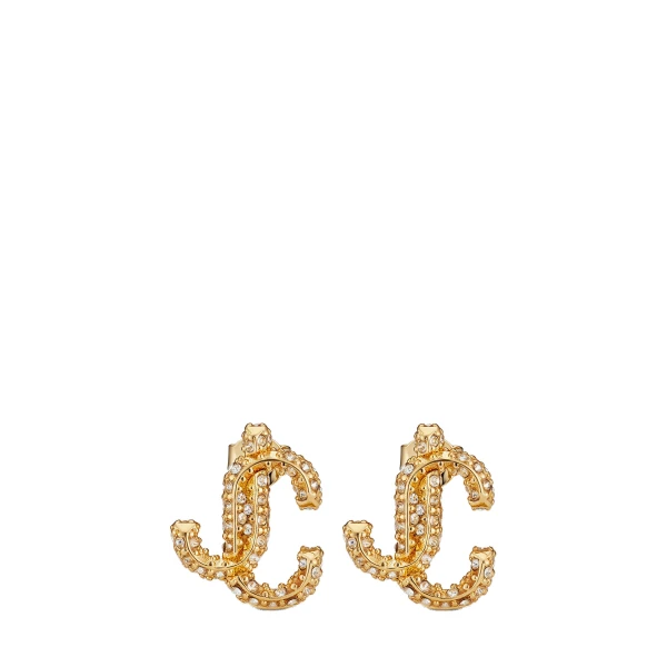 Metallic Jimmy Choo JC Studs | Earrings