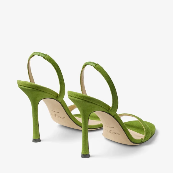 Clover Jimmy Choo Jenn 100 Sandals, view 6 | Sandals