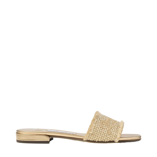 Metallic Jimmy Choo Joa Flat | Sandals