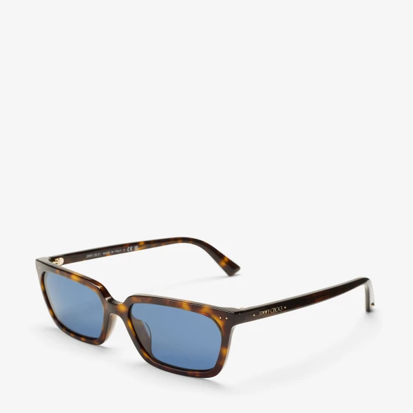 Havana Jimmy Choo Josi Sunglasses, view 2 | Sunglasses
