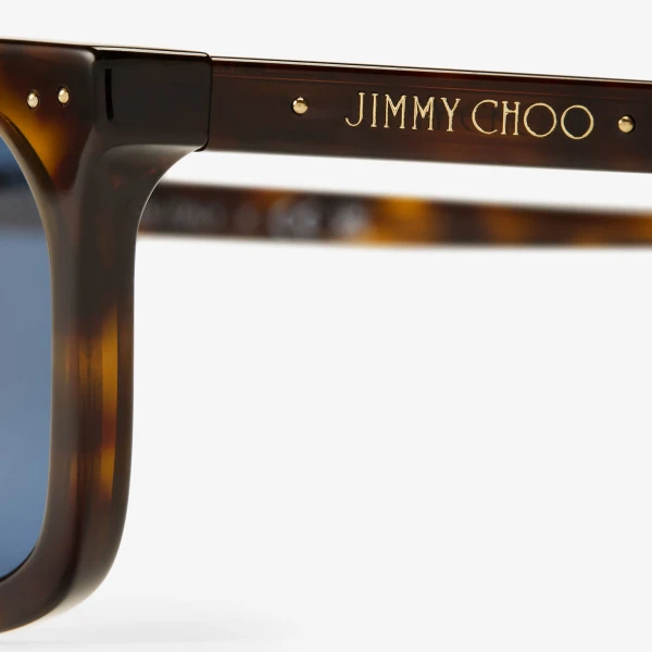 Havana Jimmy Choo Josi Sunglasses, view 3 | Sunglasses