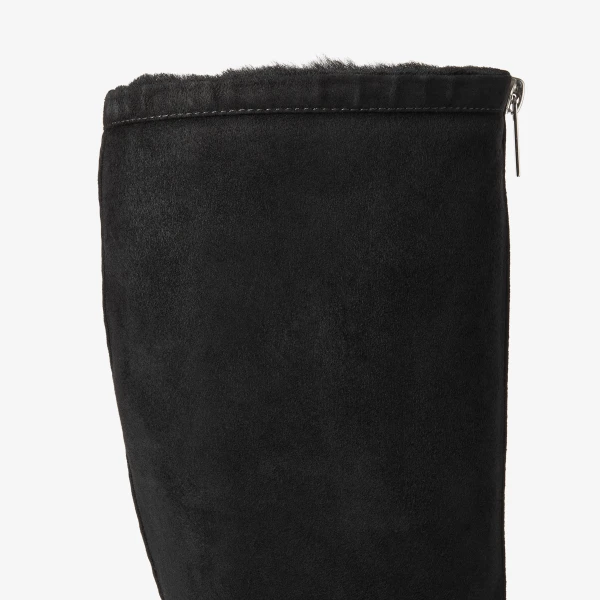 Black Jimmy Choo Jozi Knee Boot 85, view 5 | Boots
