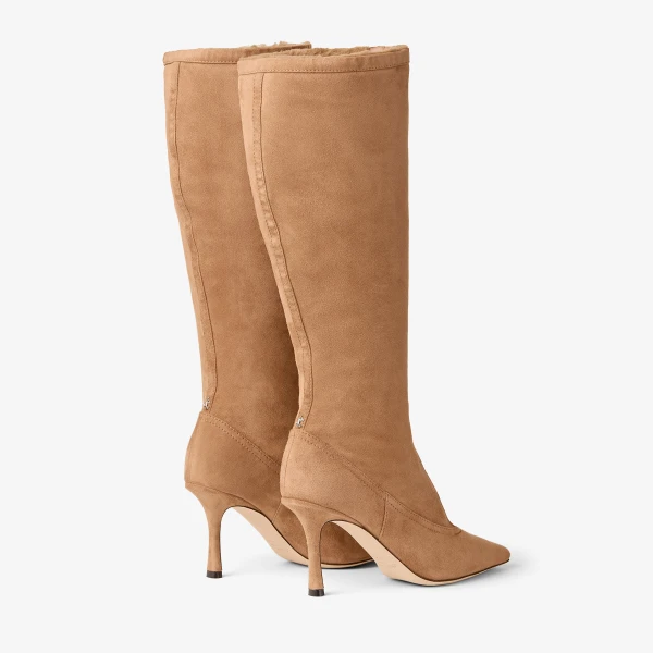 Toffee and Teddy Jimmy Choo Jozi Knee Boot 85, view 6 | Boots