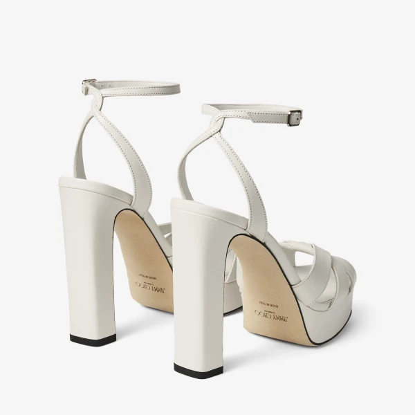 Latte Jimmy Choo Kove 120 Platform Sandals, view 6 | Sandals