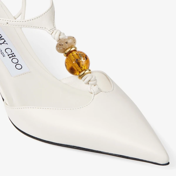 Latte Mix Jimmy Choo Lauri 50 Slingbacks, view 4 | Heels