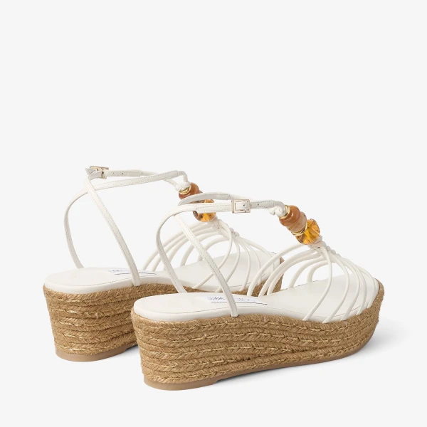 Latte Mix Jimmy Choo Lemi Wedge 50, view 6 | Sandals