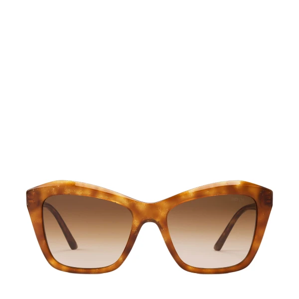 Beige Jimmy Choo Lexa Sunglasses | Sunglasses