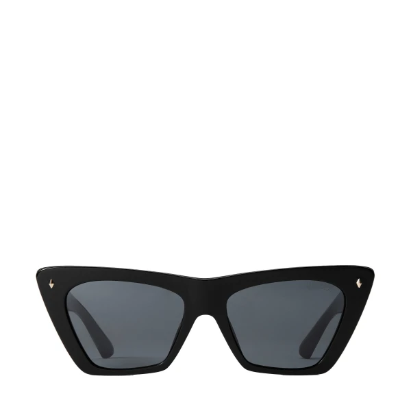Black Jimmy Choo Lou Sunglasses | Sunglasses