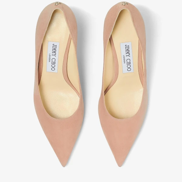 Ballet Pink Jimmy Choo Love 65 Pumps, view 4 | Heels