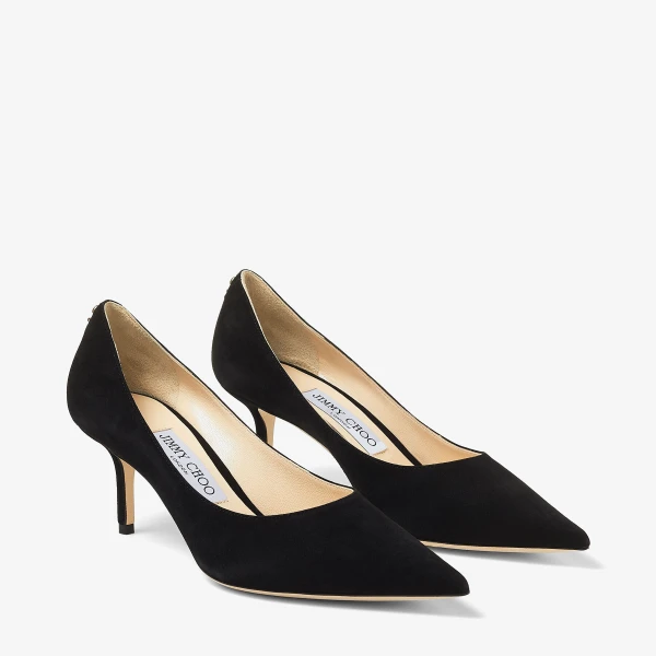 Black Jimmy Choo Love 65 Pumps, view 2 | Heels