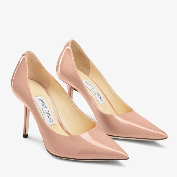 Ballet Pink Jimmy Choo Love 85 Pumps, view 2 | Heels