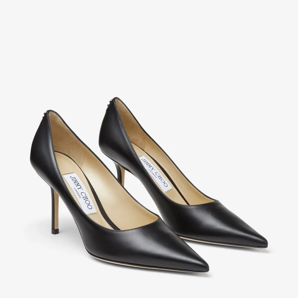 Black Jimmy Choo Love 85 Pumps, view 2 | Heels