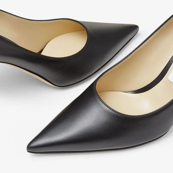 Black Jimmy Choo Love 85 Pumps, view 3 | Heels