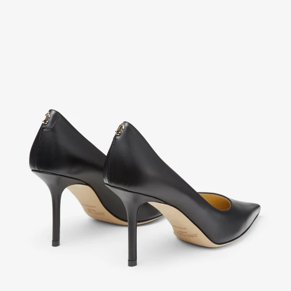 Black Jimmy Choo Love 85 Pumps, view 5 | Heels