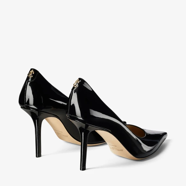 Black Jimmy Choo Love 85 Pumps, view 5 | Heels