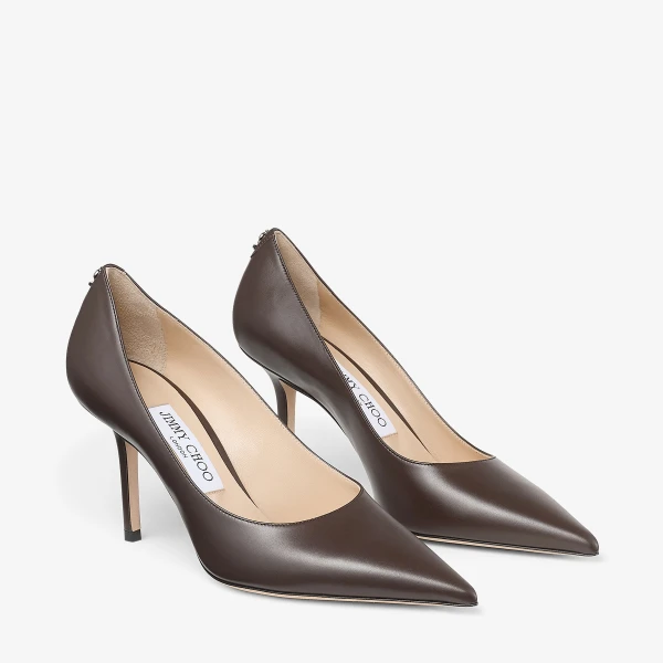 Chocolate Jimmy Choo Love 85 Pumps, view 3 | Heels