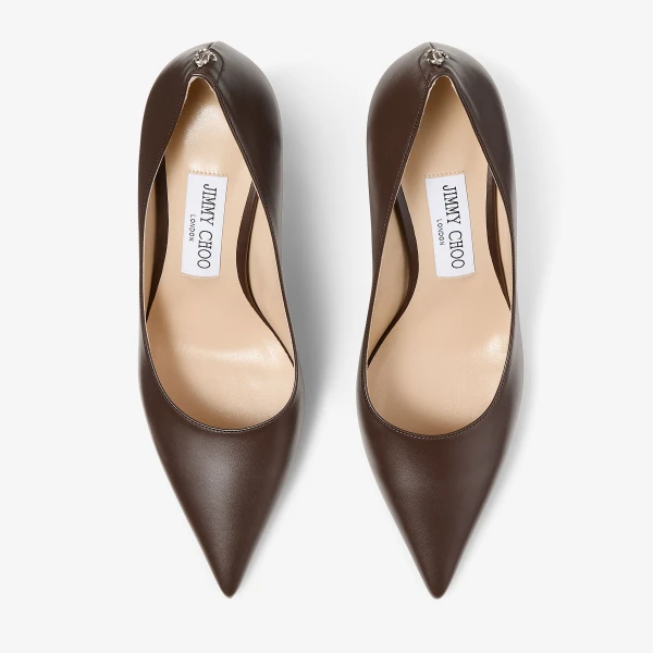 Chocolate Jimmy Choo Love 85 Pumps, view 4 | Heels