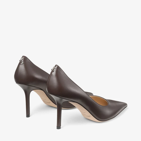 Chocolate Jimmy Choo Love 85 Pumps, view 5 | Heels