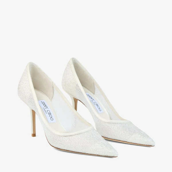 Ivory Jimmy Choo Love 85 Pumps, view 2 | Heels