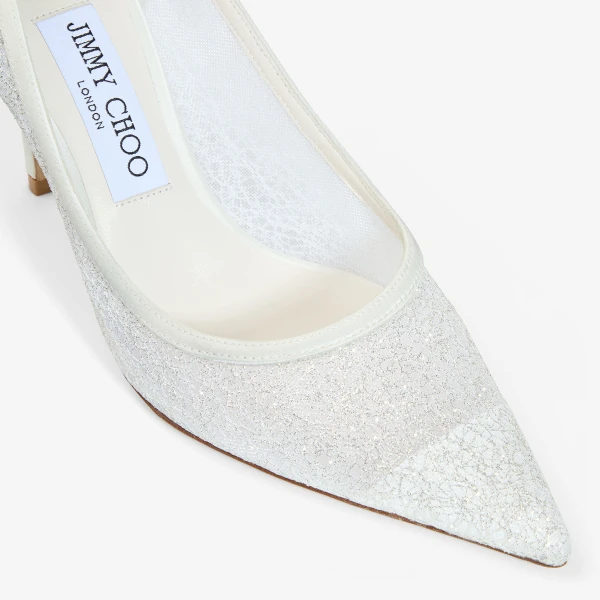 Ivory Jimmy Choo Love 85 Pumps, view 3 | Heels