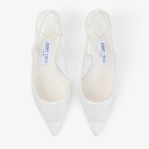Ivory Jimmy Choo Love Slingback 65, view 5 | Heels