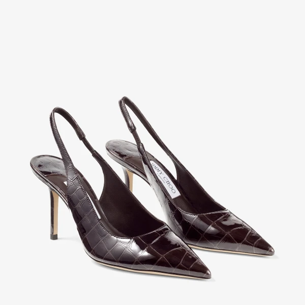 Sambuco Jimmy Choo Love Slingback 85, view 3 | Heels