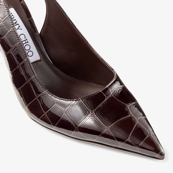 Sambuco Jimmy Choo Love Slingback 85, view 4 | Heels