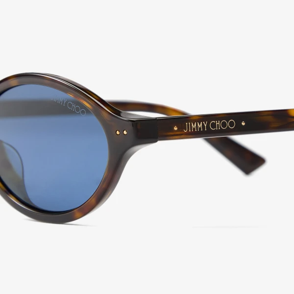 Havana Jimmy Choo Marais Sunglasses, view 4 | Sunglasses
