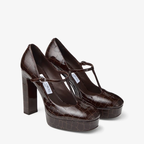 Sambuco Jimmy Choo Marene Mary Jane 120 Pumps, view 2 | Heels