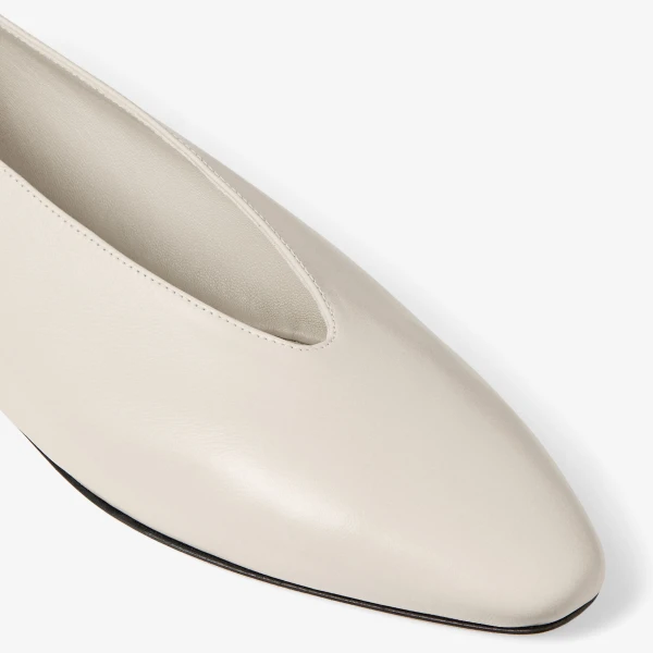 Bone Jimmy Choo Margot Flat, view 4 | Flats