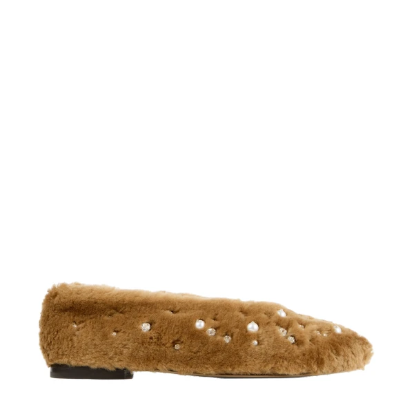 Beige Jimmy Choo Margot Flat | Flats