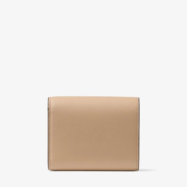 Chai, Rose and Light Gold Jimmy Choo Marinda Wallet, view 4 | Wallets & Purses