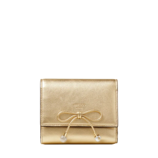 Metallic Jimmy Choo Marinda Wallet | Wallets & Purses