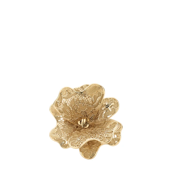 Metallic Jimmy Choo Maxi Corsage Ring | Rings