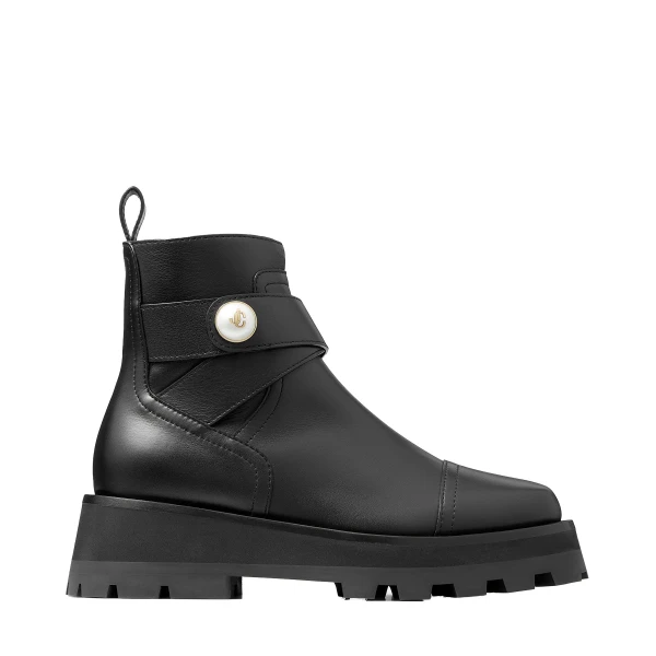 Black Jimmy Choo Meena Flat | Boots