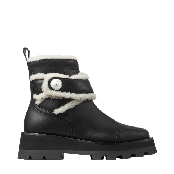 Black Jimmy Choo Meena Flat | Boots