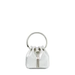 Metallic Jimmy Choo Micro Bon Bon Bucket Bag | Bucket Bags