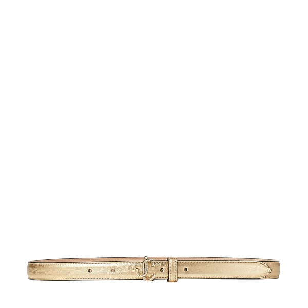 Metallic Jimmy Choo Mini Helina Belt | Belts