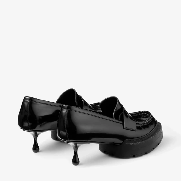 Black Jimmy Choo Noir Kei Ninomiya Maxi Loafer, view 5 | Loafers