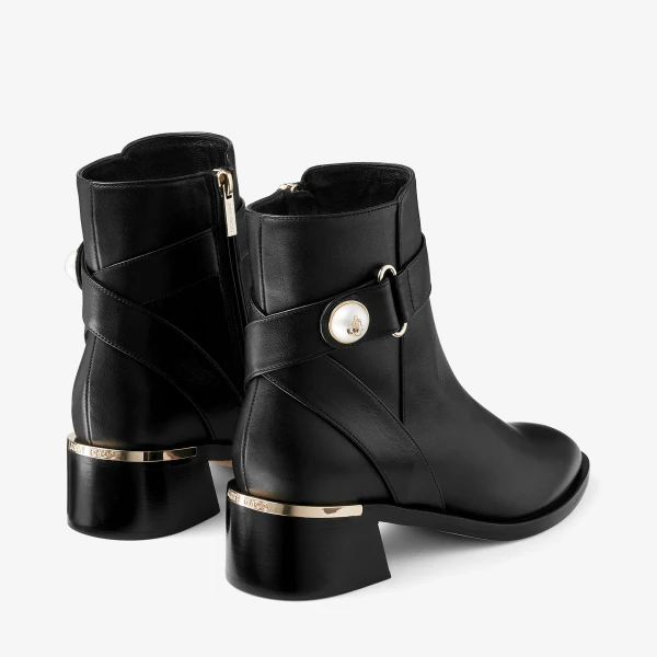 Black Jimmy Choo Noor 45 Boots, view 5 | Boots