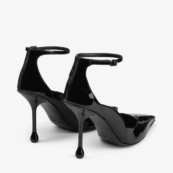Black Jimmy Choo Quinci 95 Pumps, view 6 | Heels