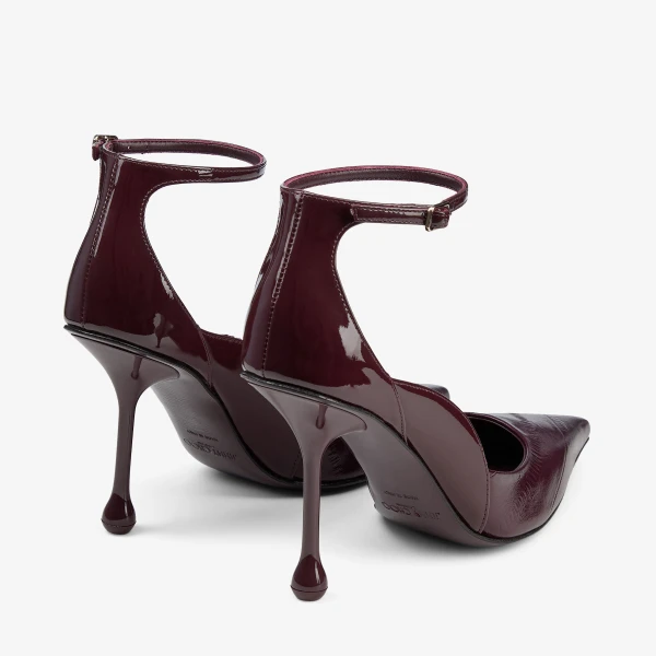 Dark Merlot Jimmy Choo Quinci 95 Pumps, view 6 | Heels