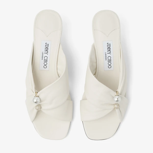 Latte Jimmy Choo Rafi 45 Sandals, view 5 | Sandals