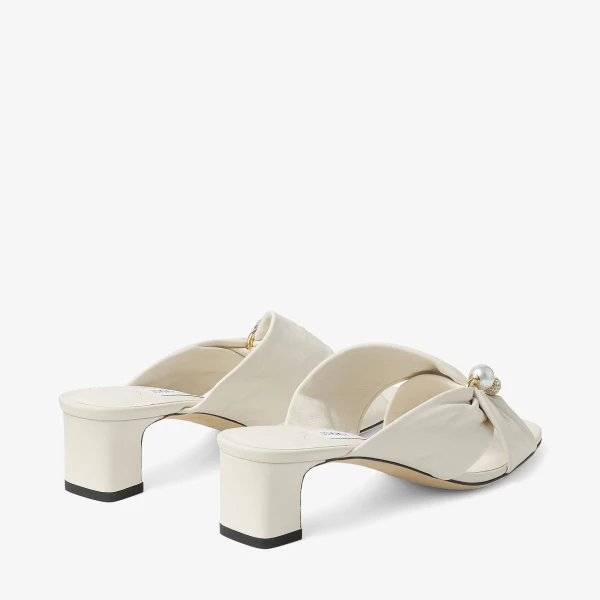 Latte Jimmy Choo Rafi 45 Sandals, view 6 | Sandals