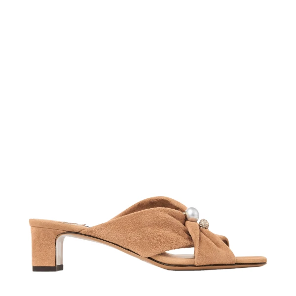 Beige Jimmy Choo Rafi 45 Sandals | Sandals