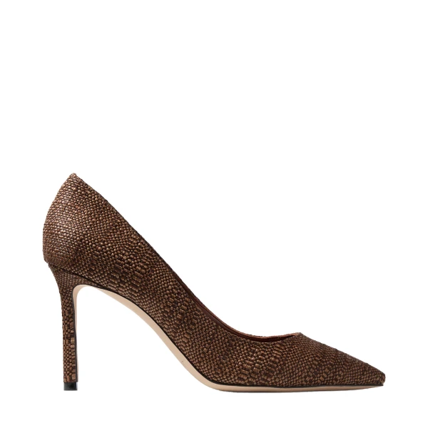 Beige Jimmy Choo Romy 85 Pumps | Heels