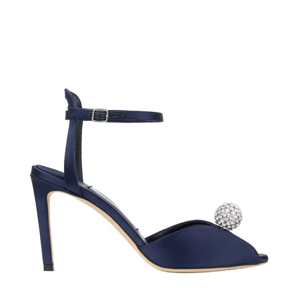 Blue Jimmy Choo Sacora 85 Sandals | Sandals