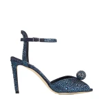 Blue Jimmy Choo Sacora 85 Sandals | Sandals
