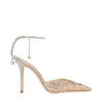 Metallic Jimmy Choo Saeda 100 Pumps | Heels